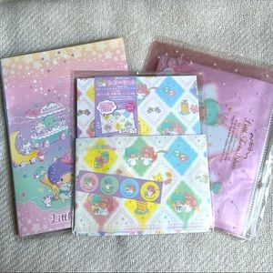 Official Sanrio Little Twin Stars Stationary Bundle